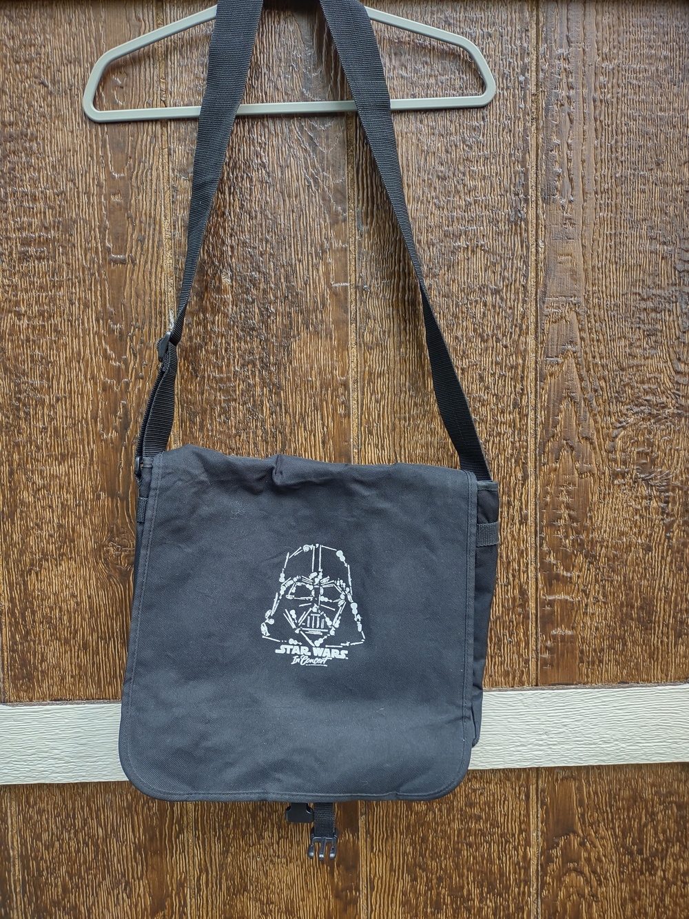 Star Wars Darth Vader Black Canvas Messenger Bag
